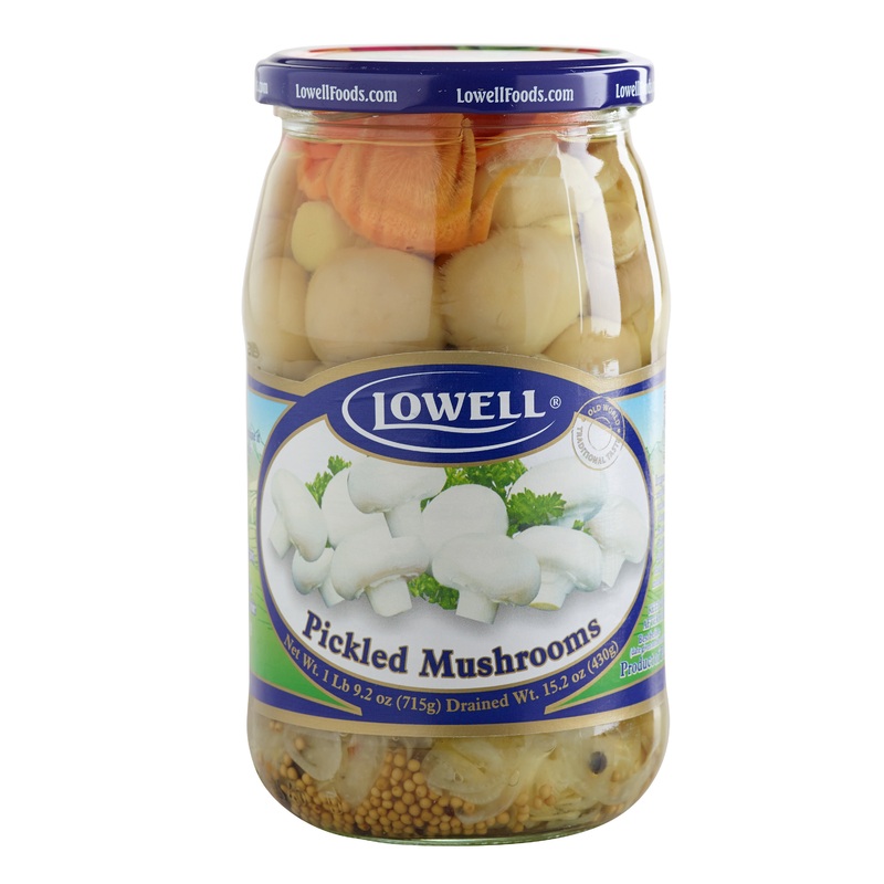 Lowell Pickled Mushrooms