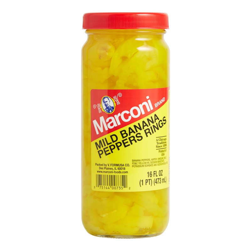 Marconi Mild Banana Pepper Rings