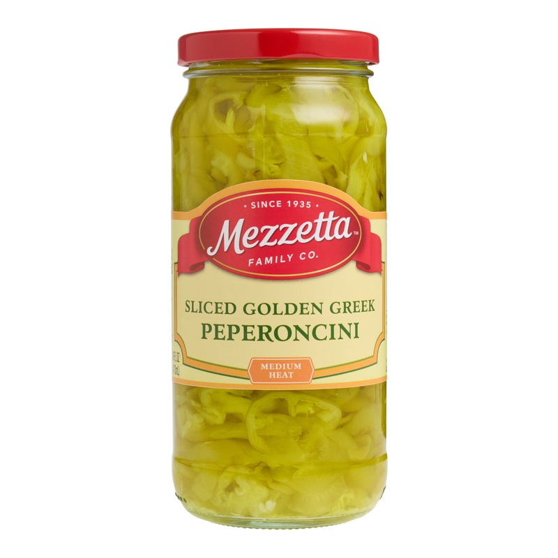 Mezzetta Deli Sliced Golden Greek Pepperoncini