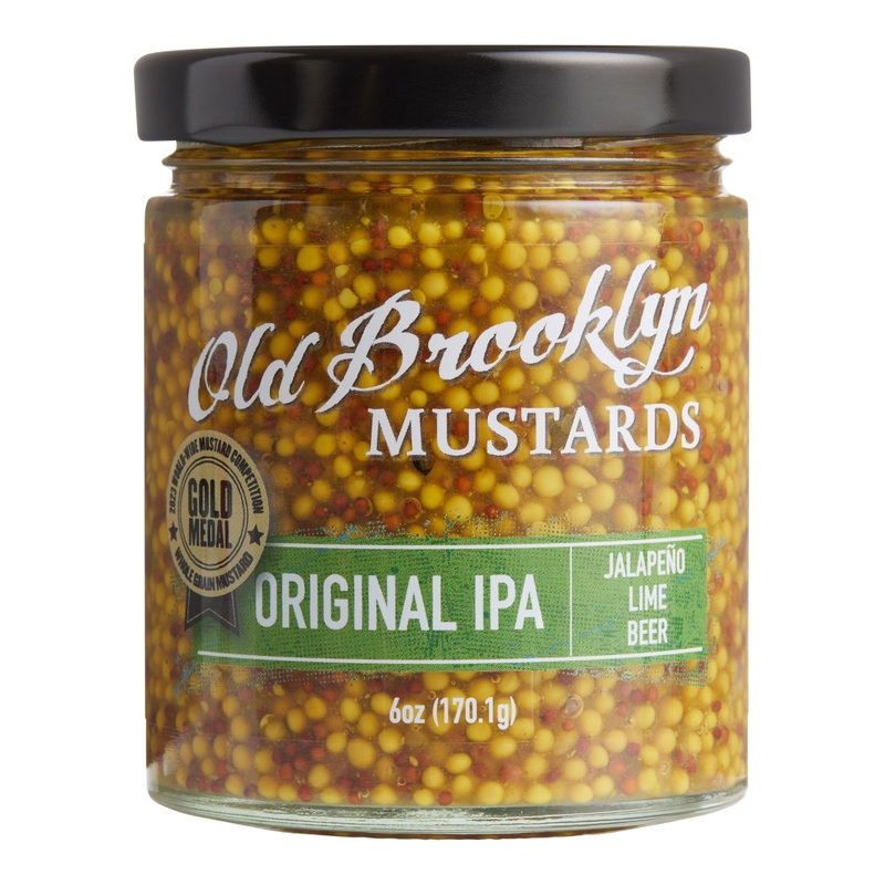Old Brooklyn Original IPA Jalapeno Kaffir Lime Mustard