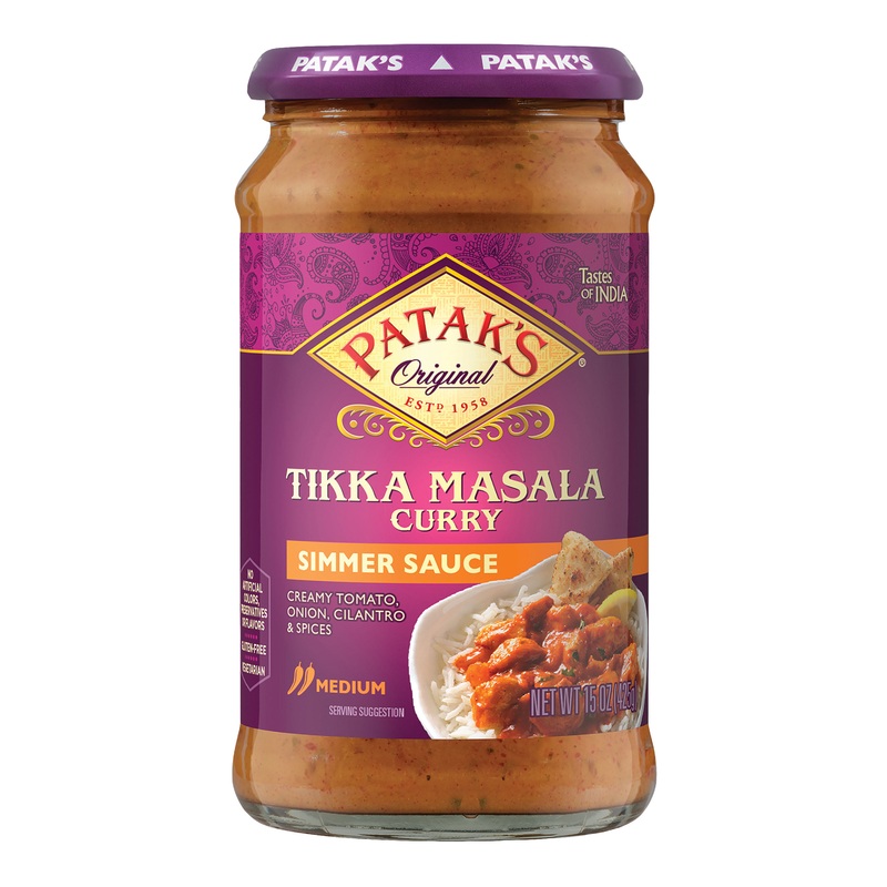 Patak’s Tikka Masala Curry Simmer Sauce
