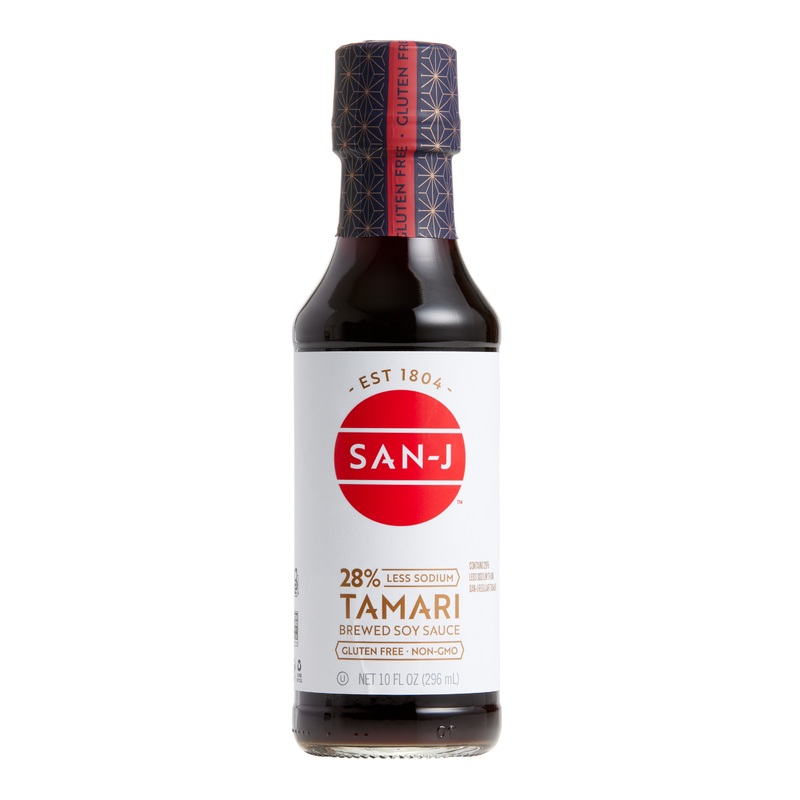 San-J Less Sodium Gluten Free Tamari Soy Sauce