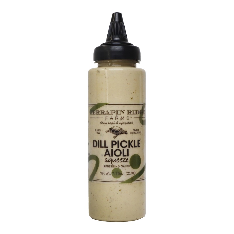 Terrapin Ridge Dill Pickle Aioli Sauce Squeeze Bottle