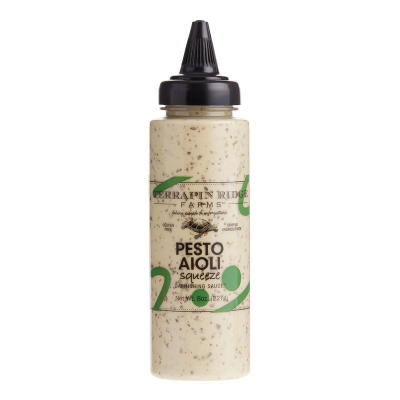 Terrapin Ridge Pesto Aioli Sauce Squeeze Bottle