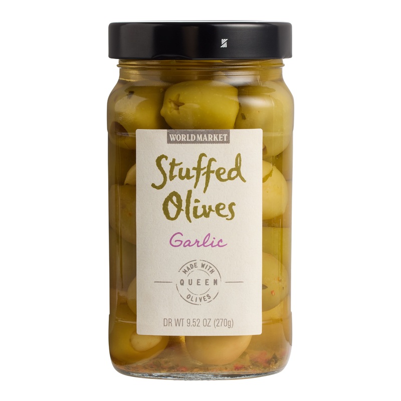 World Market Garlic Stuffed Olives