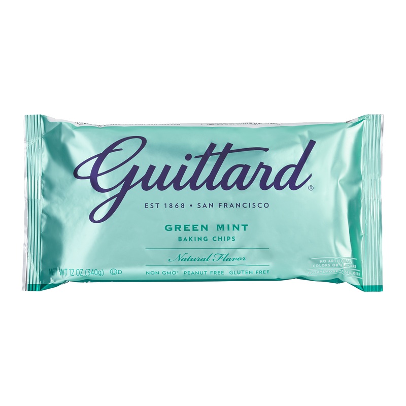 Guittard Green Mint Baking Chips