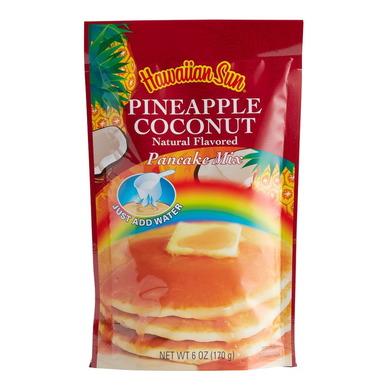 Hawaiian Sun Pineapple Coconut Pancake Mix