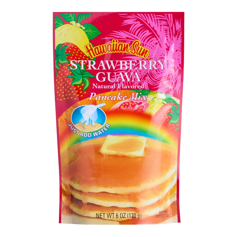 Hawaiian Sun Strawberry Guava Pancake Mix