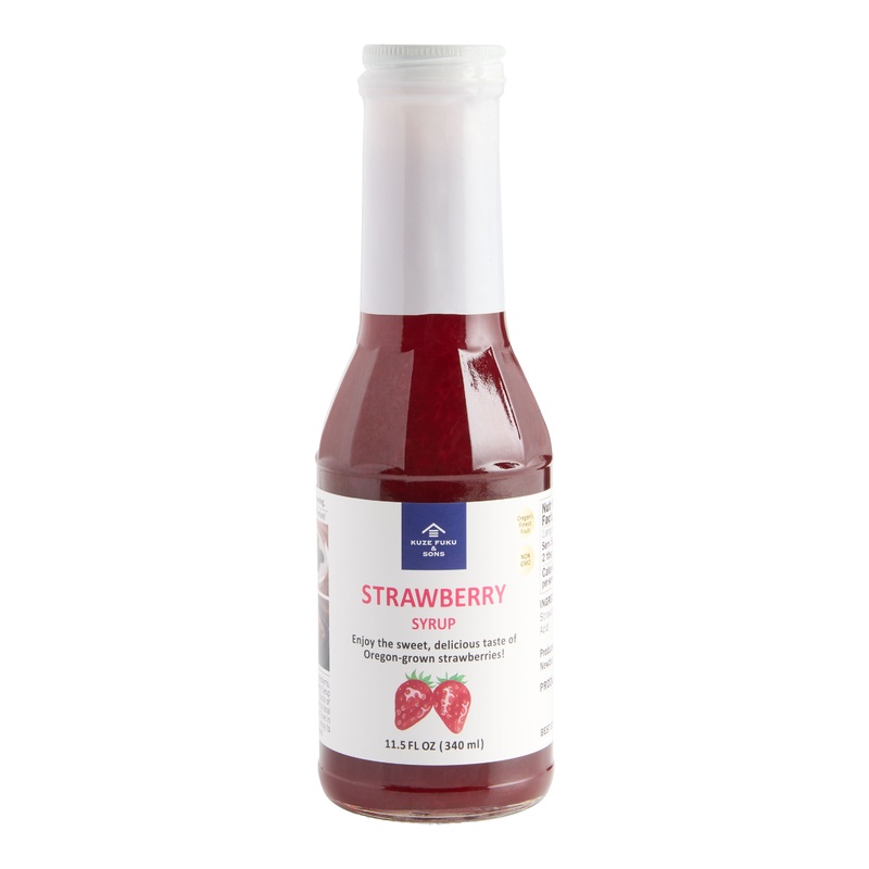 Kuze Fuku & Sons Strawberry Syrup