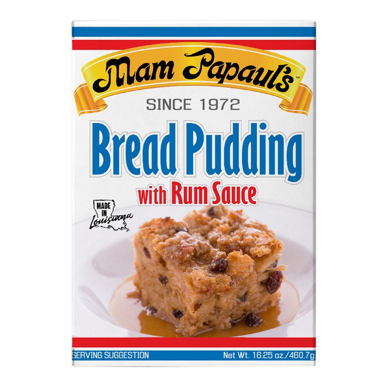 Mam Papaul’s Bread Pudding with Rum Sauce Mix