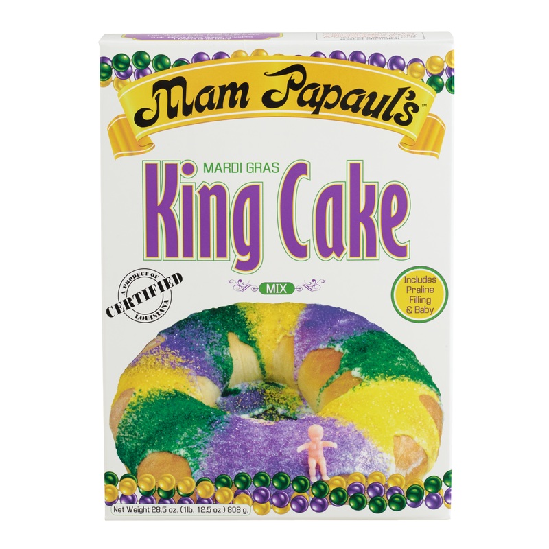 Mam Papaul’s Mardi Gras King Cake Mix