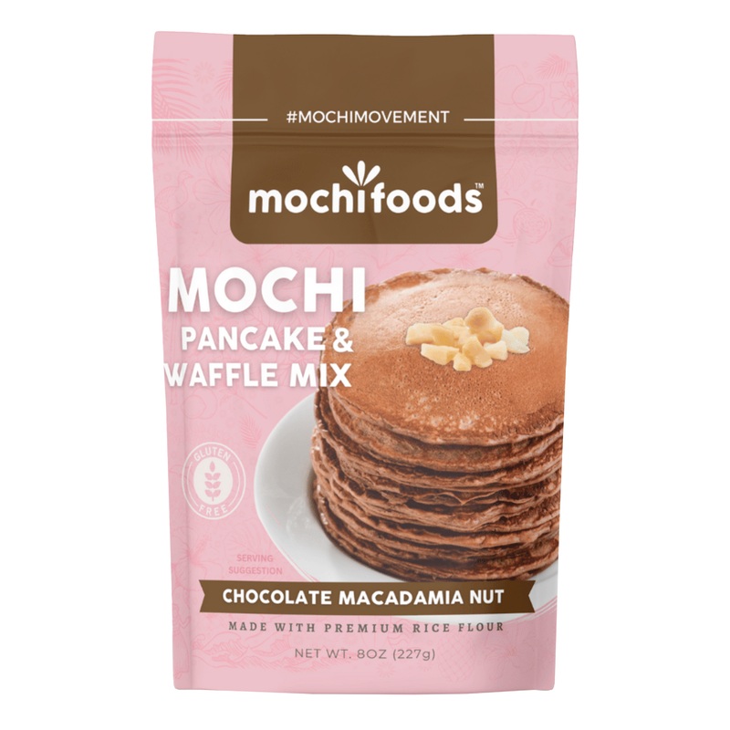 Mochi Foods Chocolate Macadamia Nut Gluten Free Pancake Mix