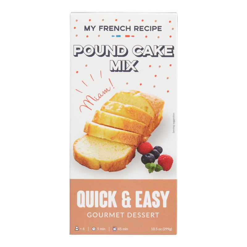 My French Recipe Pound Cake Mix