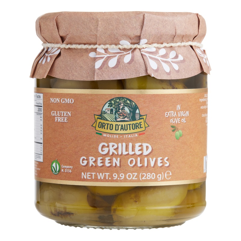Orto d’Autore Italian Grilled Giant Green Olives