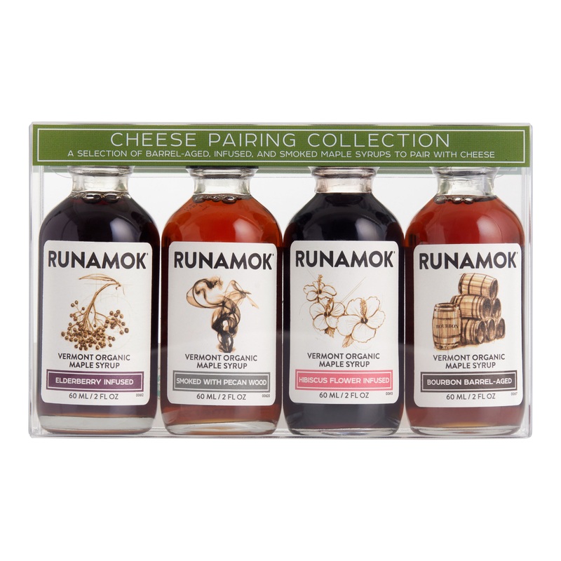 Runamok Cheese Pairing Collection Maple Syrup Set 4 Pack