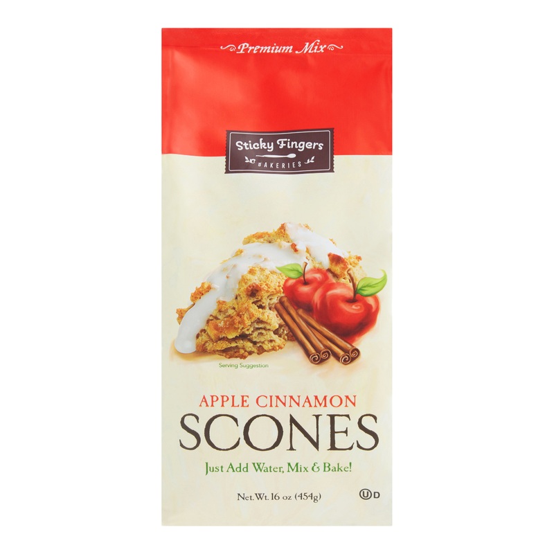 Sticky Fingers Apple Cinnamon Scone Mix