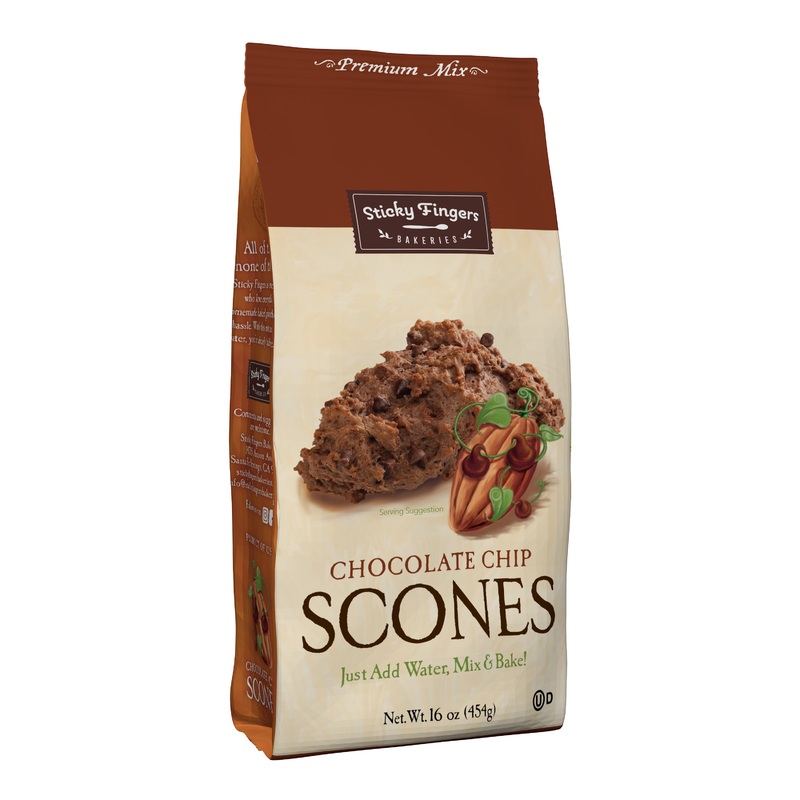 Sticky Fingers Chocolate Chip Scone Mix