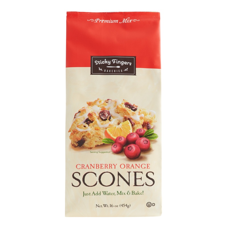 Sticky Fingers Cranberry Orange Scone Mix