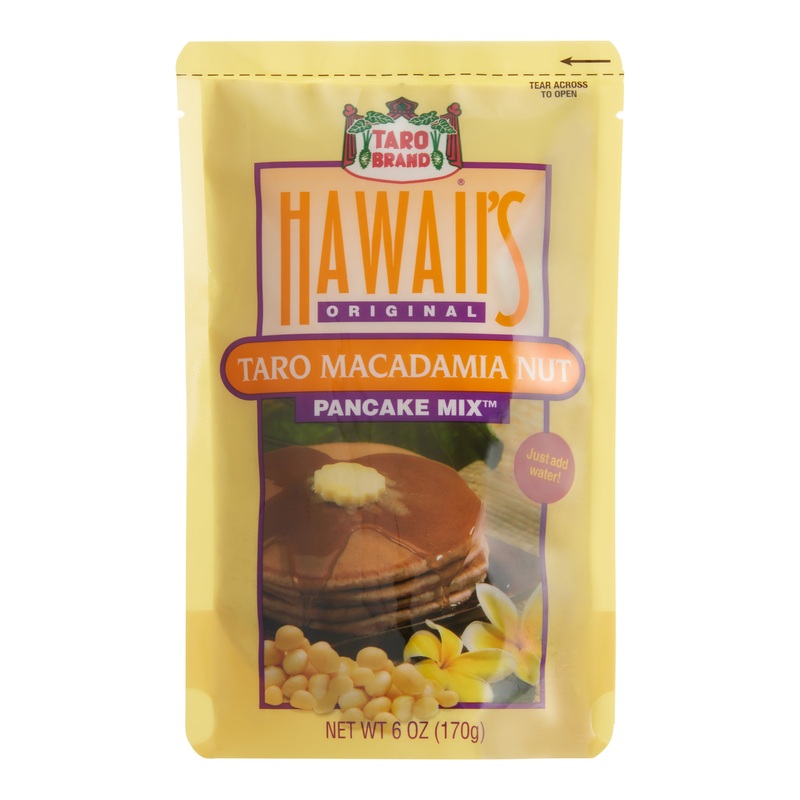Taro Brand Hawaii’s Original Macadamia Nut Pancake Mix