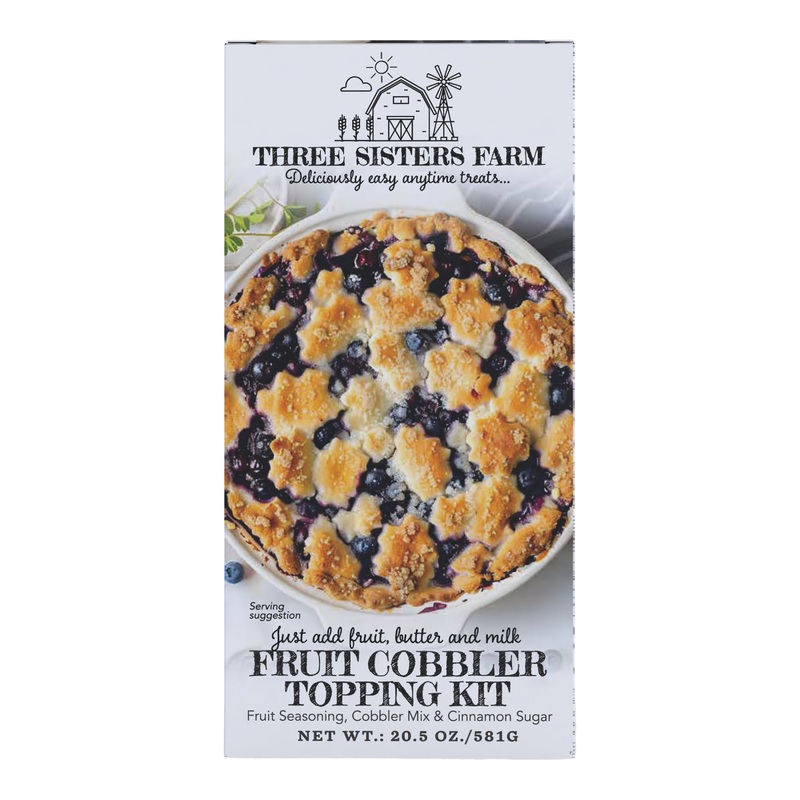 Three Sisters Farm Fruit Cobbler Topping Kit