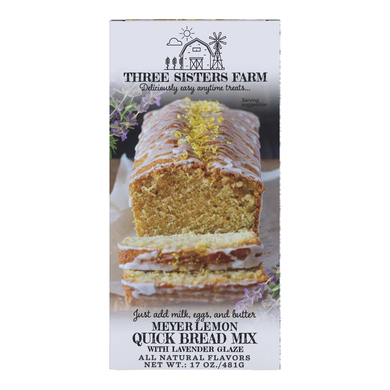 Three Sisters Farm Meyer Lemon Quick Bread Mix