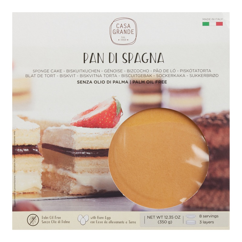 Casa Grande Three Layer Italian Sponge Cake