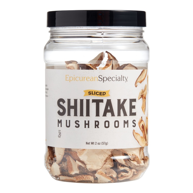 Epicurean Specialty Sliced Shiitake Dried Mushrooms
