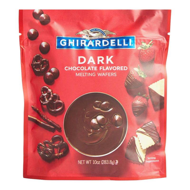 Ghirardelli Dark Chocolate Flavored Melting Wafers