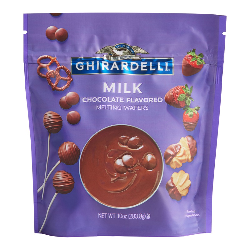 Ghirardelli Milk Chocolate Flavored Melting Wafers