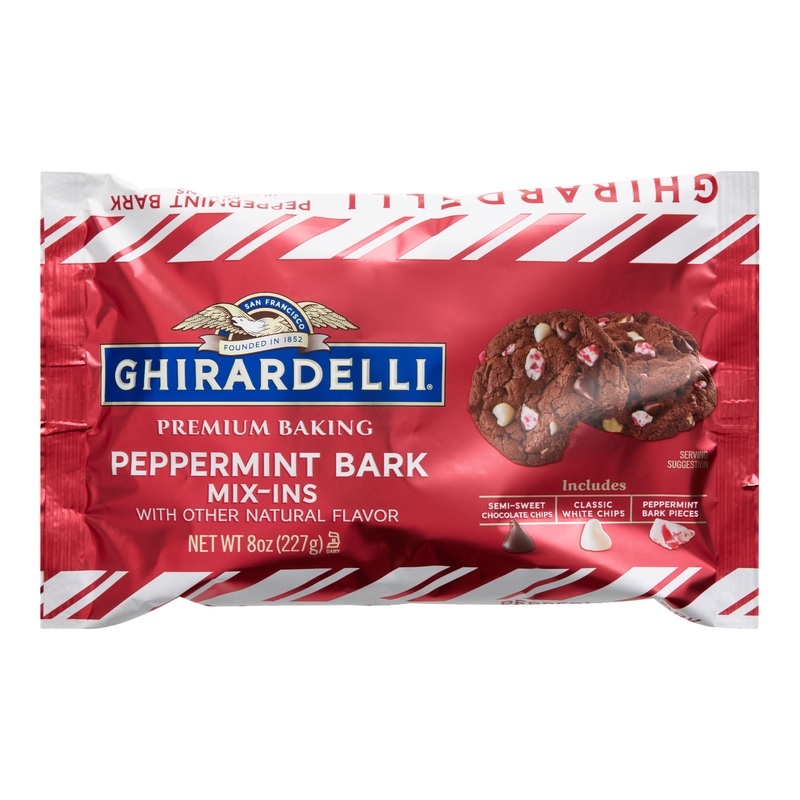 Ghirardelli Peppermint Bark Baking Mix-Ins