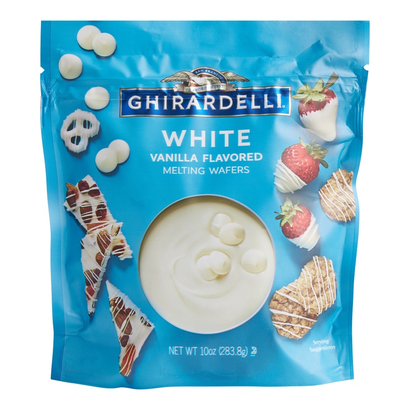 Ghirardelli White Vanilla Flavored Melting Wafers