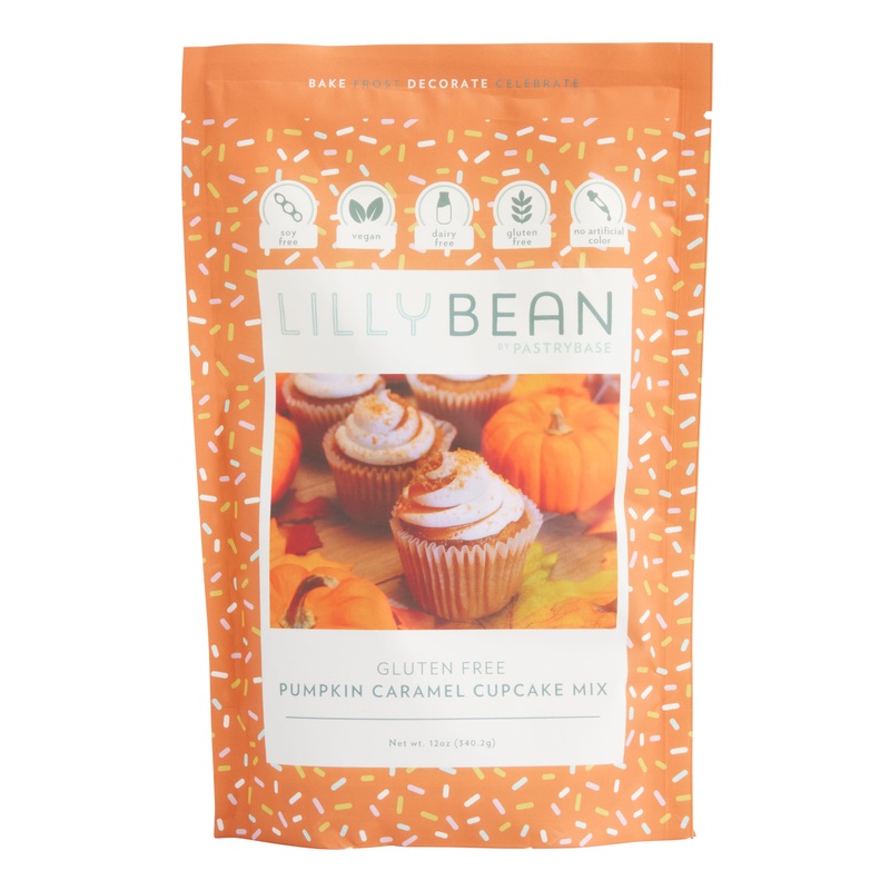 Lilly Bean Pumpkin Caramel Gluten Free Cupcake Mix