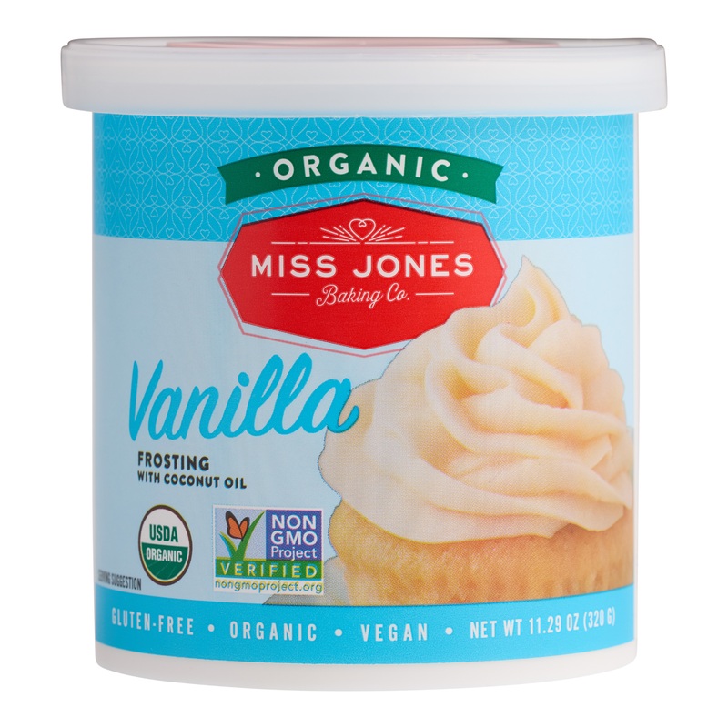 Miss Jones Organic Vanilla Frosting