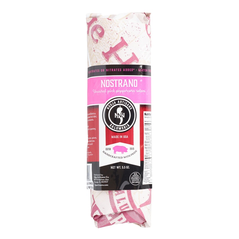 Nduja Artisans Nostrano Pink Peppercorn Salami