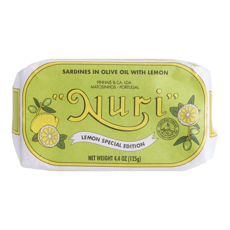 Nuri Special Edition Sardines in Olive Oil with Lemon