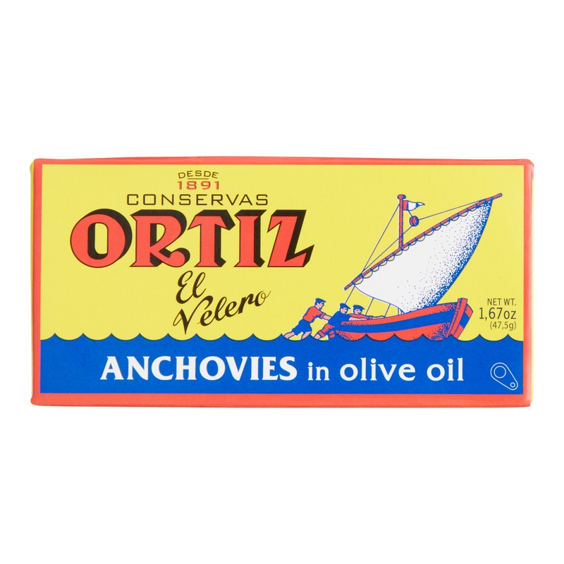 Ortiz Anchovies in Olive Oil