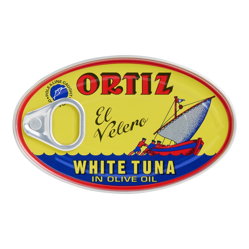 Ortiz White Tuna in Olive Oil Can