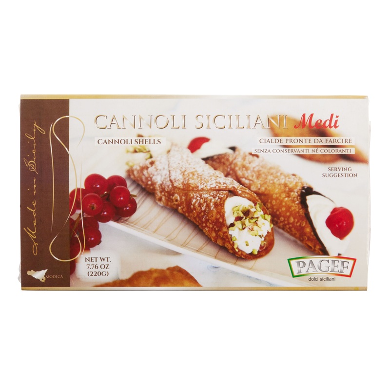 Pagef Cannoli Siciliani Shells 12 Piece