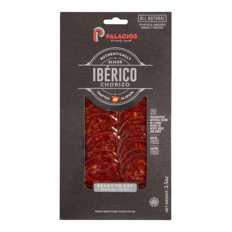 Palacios Sliced Iberico Chorizo