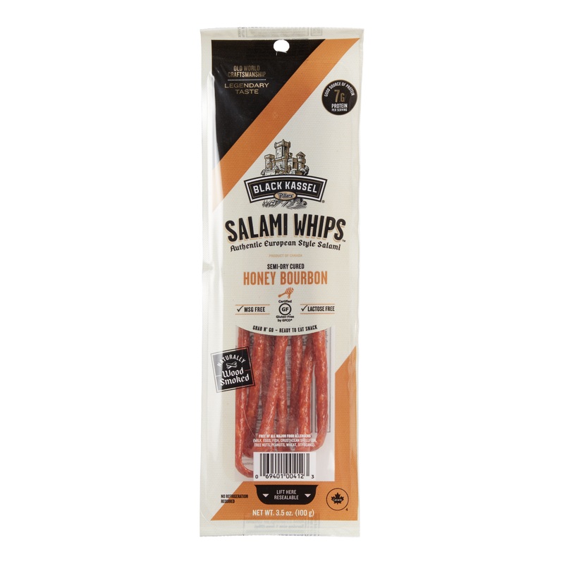 Piller’s Honey Bourbon Salami Whips
