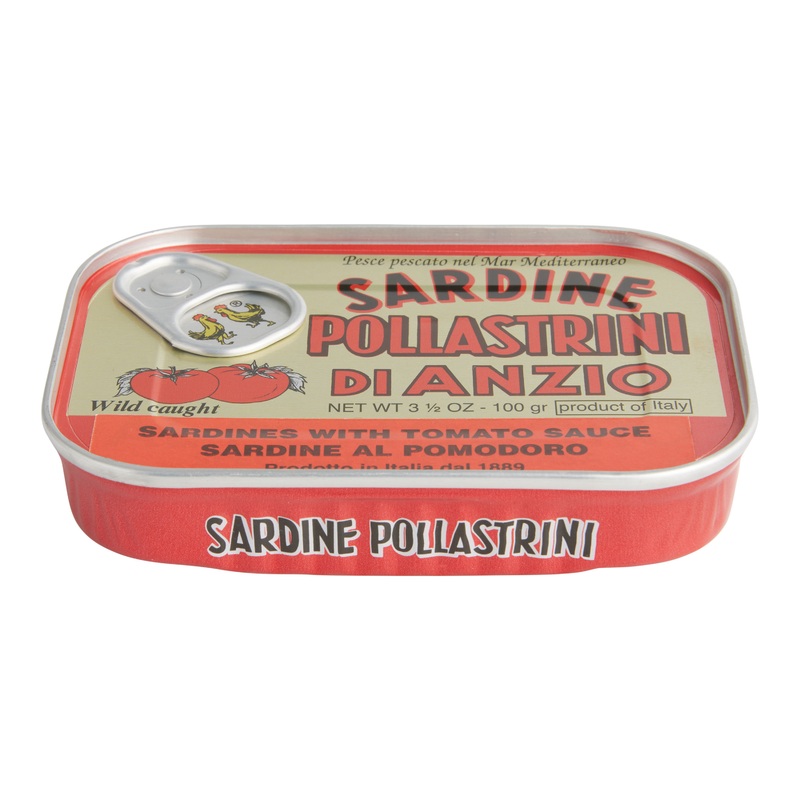 Pollastrini Italian Sardines in Tomato Sauce