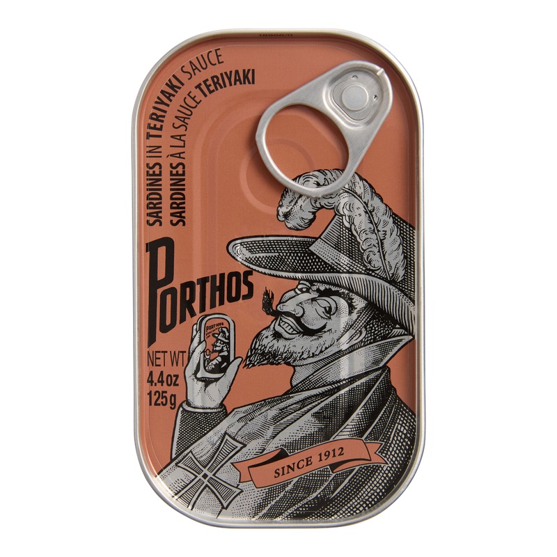 Porthos Sardines in Teriyaki Sauce