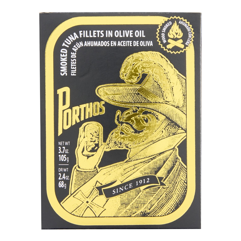 Porthos Smoked Tuna Fillets in Olive Oil