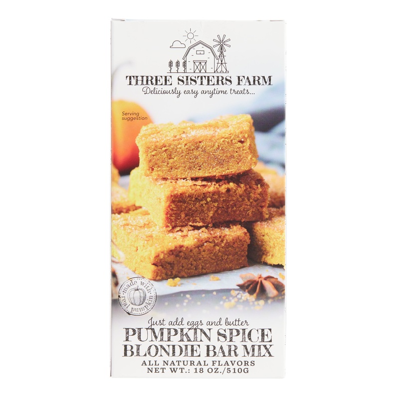 Three Sisters Farm Pumpkin Blondie Bar Mix