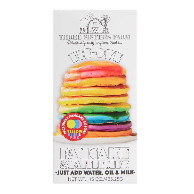 Three Sisters Farm Tie Dye Pancake And Waffle Mix