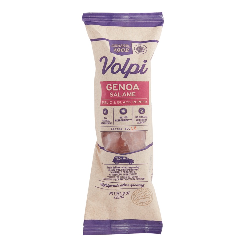 Volpi Garlic and Black Pepper Genoa Salami
