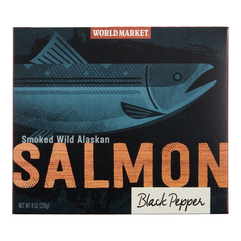 World Market Peppered Alaskan Smoked Salmon