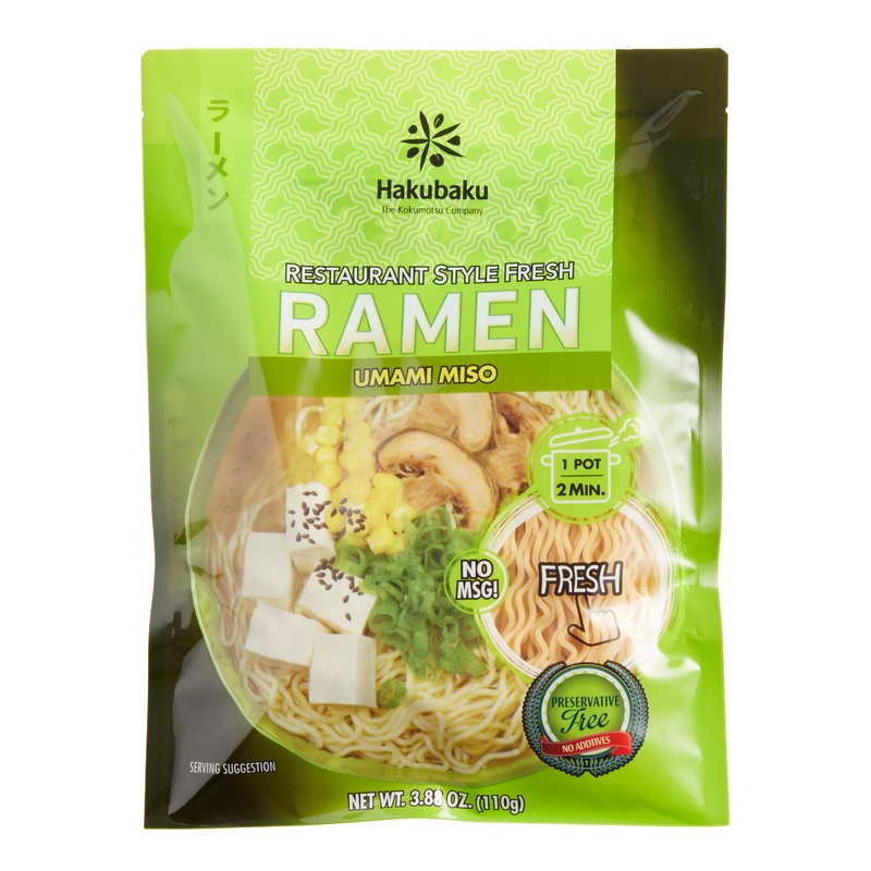 Hakubaku Umami Miso Fresh Ramen Set of 2