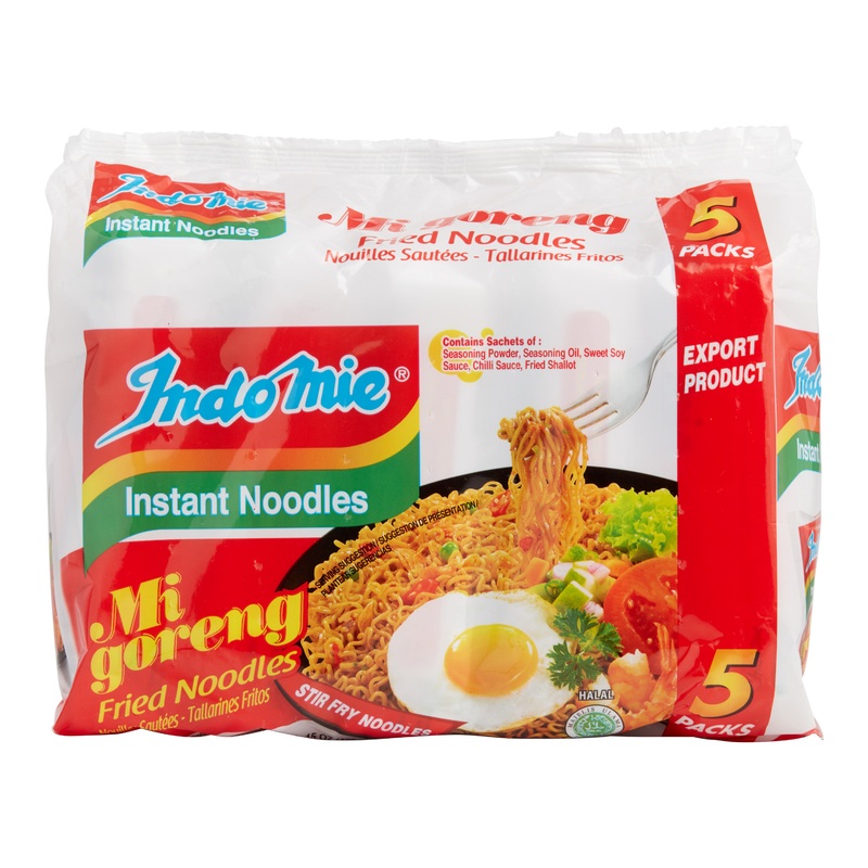 Indomie Mi Goreng Fried Instant Noodles 5 Pack