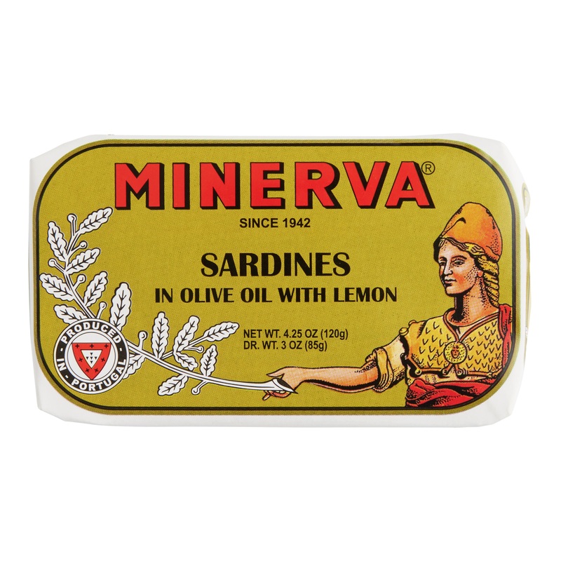 Minerva Sardines in Olive Oil with Lemon Set of 2